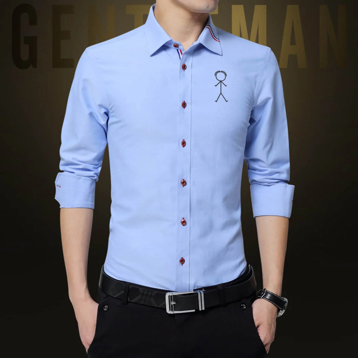 Men Oxford Shirts Luxury Designer Brand Thom TB Matchstick Men Embroidery Oxford Shirt Male Business Long Sleeve Tops Shirt
Men Oxford Shirts Luxury Designer Brand Thom TB Matchstick Men Embroidery Oxford Shirt Male Business Long Sleeve Tops Shirt