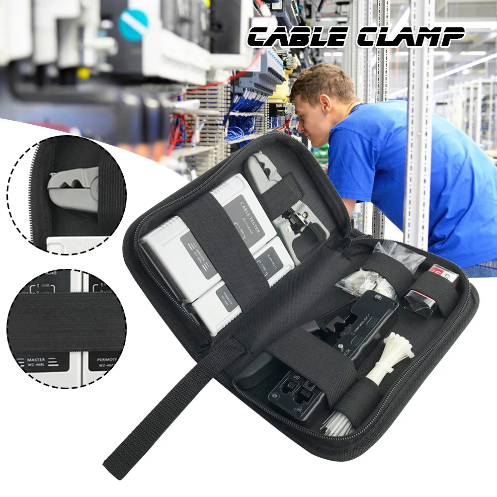 Cable Clamp-Plier Set Crystal Head Tester Label-Band Kit Network Wiring Tool Parvicostellae Twine Fishnet Yarn 6pcs Dropshipping
Cable Clamp-Plier Set Crystal Head Tester Label-Band Kit Network Wiring Tool Parvicostellae Twine Fishnet Yarn 6pcs Dropshipping