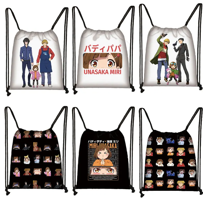 Anime Buddy Daddies Backpack Suwa Rei And Kazuki Kurusu Women Storage Bags for Travel Boy Girl Bookbag Shoes Holder
Anime Buddy Daddies Backpack Suwa Rei And Kazuki Kurusu Women Storage Bags for Travel Boy Girl Bookbag Shoes Holder