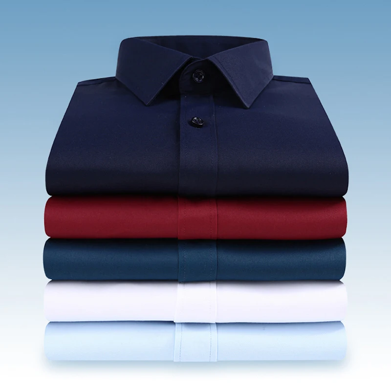 Non Iron Dress Shirts Slim Fit Long Sleeve Business Formal Shirt Male Korean Style Fashion Easy Care Casual Shirts
Non Iron Dress Shirts Slim Fit Long Sleeve Business Formal Shirt Male Korean Style Fashion Easy Care Casual Shirts