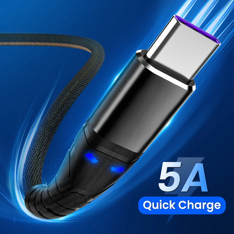 5A 1m USB Type C Cable Micro USB Fast Charging Mobile Phone Charger Type-C Data Cord For iPhone Huawei P40 Mate 30 Xiaomi Redmi
5A 1m USB Type C Cable Micro USB Fast Charging Mobile Phone Charger Type-C Data Cord For iPhone Huawei P40 Mate 30 Xiaomi Redmi