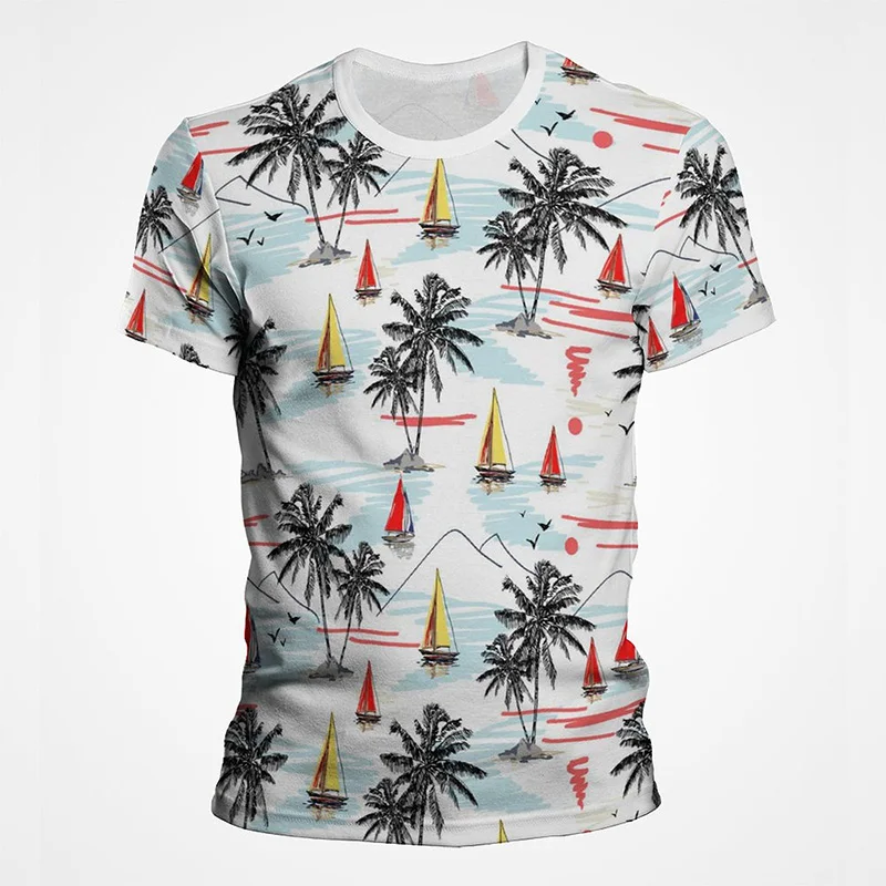 Tropical Seaside Coconut Tree Cactus Vacation Rainforest 3D Print T shirt Fashion Streetwear T-Shirt Men Women Cool Tops Tee
Tropical Seaside Coconut Tree Cactus Vacation Rainforest 3D Print T shirt Fashion Streetwear T-Shirt Men Women Cool Tops Tee
