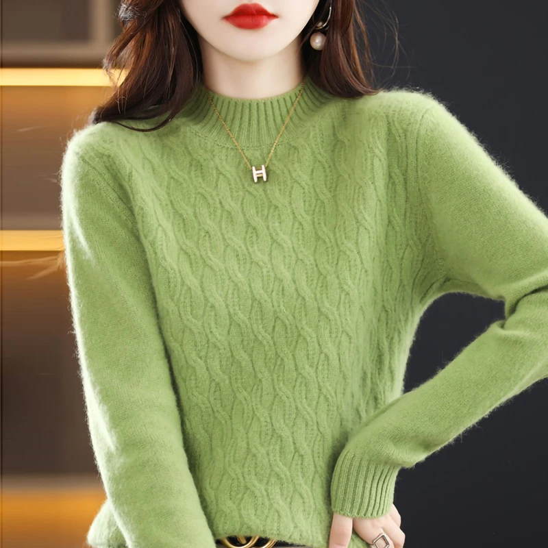 LONGMING Women Sweater Cashmere Knitwears Pullovers Merino Wool Knit Tops O-neck Jumper Autumn Women Clothes 2023 Korean Fashion
LONGMING Women Sweater Cashmere Knitwears Pullovers Merino Wool Knit Tops O-neck Jumper Autumn Women Clothes 2023 Korean Fashion