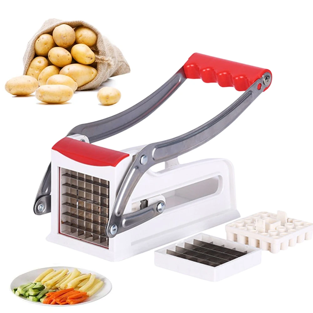 New Kitchen Manual Vegetable Cutter Stainless Steel Potato Slicer Potato Cutter French Fries Cutter Machine Home Kitchen Gadgets
New Kitchen Manual Vegetable Cutter Stainless Steel Potato Slicer Potato Cutter French Fries Cutter Machine Home Kitchen Gadgets