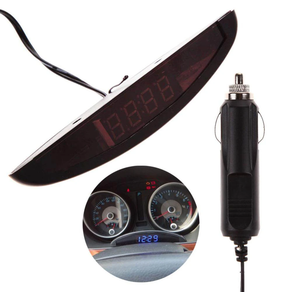 Car Clock Clock Voltage Voltage Only 12V 13.3cmx2.2cm Multifunction Only Time Temperature 3 In 1 Time Display Mode
Car Clock Clock Voltage Voltage Only 12V 13.3cmx2.2cm Multifunction Only Time Temperature 3 In 1 Time Display Mode