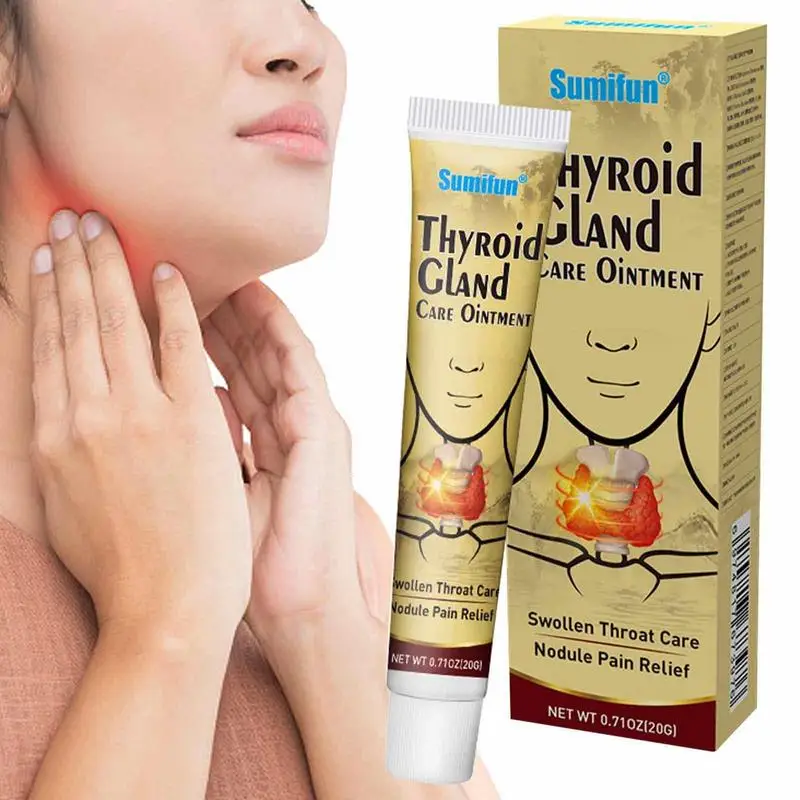 

Thyroid Support Health Cream For Women And Men Energy Focus Formula 20g Neck Muscle Swelling Nursing Ointment For Adults
