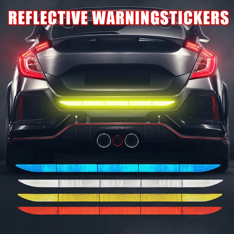 Car Reflective Tape Stickers Exterior Warning Strip Reflect Tape Traceless Protective Car Sticker Trunk Body Auto Accessories
Car Reflective Tape Stickers Exterior Warning Strip Reflect Tape Traceless Protective Car Sticker Trunk Body Auto Accessories