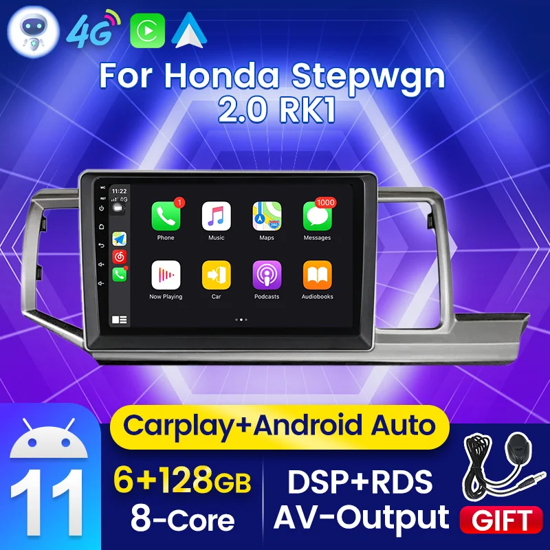 IPS 4G LTE Android 11 Car Stereo For HONDA STEPWGN 2.0 RK1 2009-2015 Multimedia Video Player Navigation GPS Radio RDS FM AV HDMI
IPS 4G LTE Android 11 Car Stereo For HONDA STEPWGN 2.0 RK1 2009-2015 Multimedia Video Player Navigation GPS Radio RDS FM AV HDMI