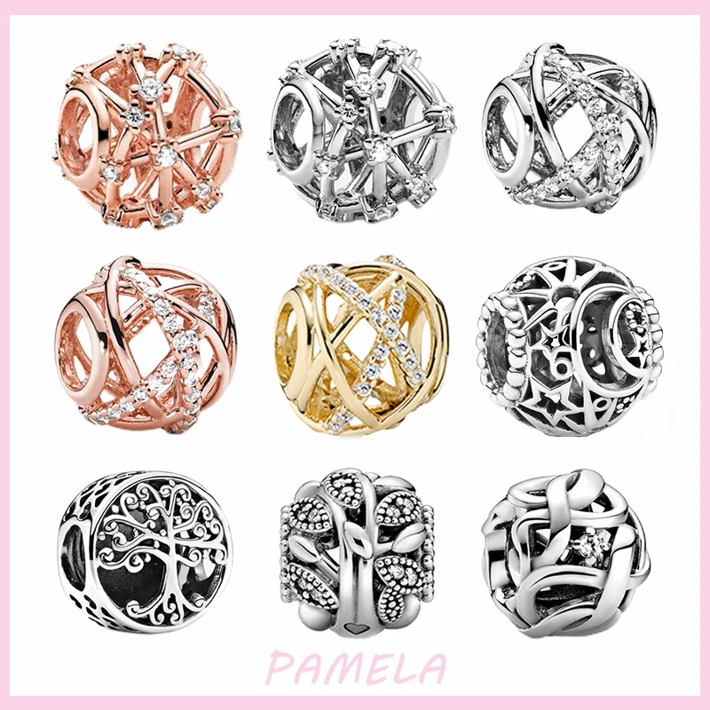 2022 NEW 925 Sterling Silver Openwork Charms Round Shape Beads DIY For Original Pendant Bracelet Fashion Jewelry For Women
2022 NEW 925 Sterling Silver Openwork Charms Round Shape Beads DIY For Original Pendant Bracelet Fashion Jewelry For Women