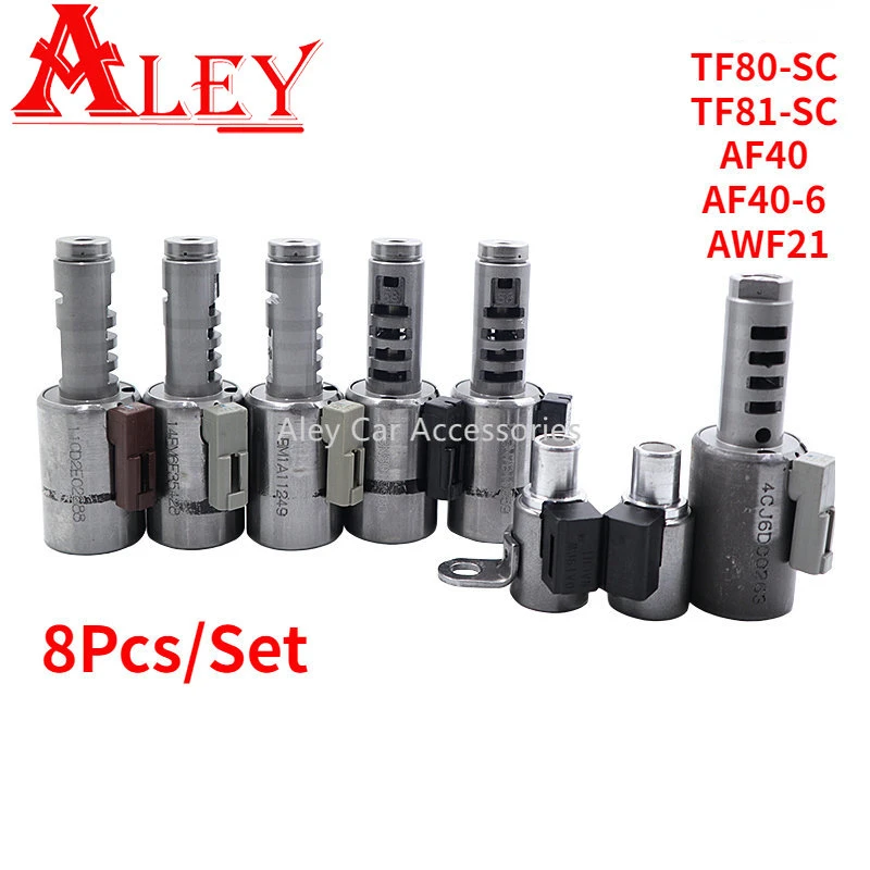 8PCS TF80-SC TF80SC TF81-SC TF81SC AF40-6 AF406 AWF21 Transmission Solenoid Kit For Peugeot 307 407 For Volvo C30 S60 S80
8PCS TF80-SC TF80SC TF81-SC TF81SC AF40-6 AF406 AWF21 Transmission Solenoid Kit For Peugeot 307 407 For Volvo C30 S60 S80