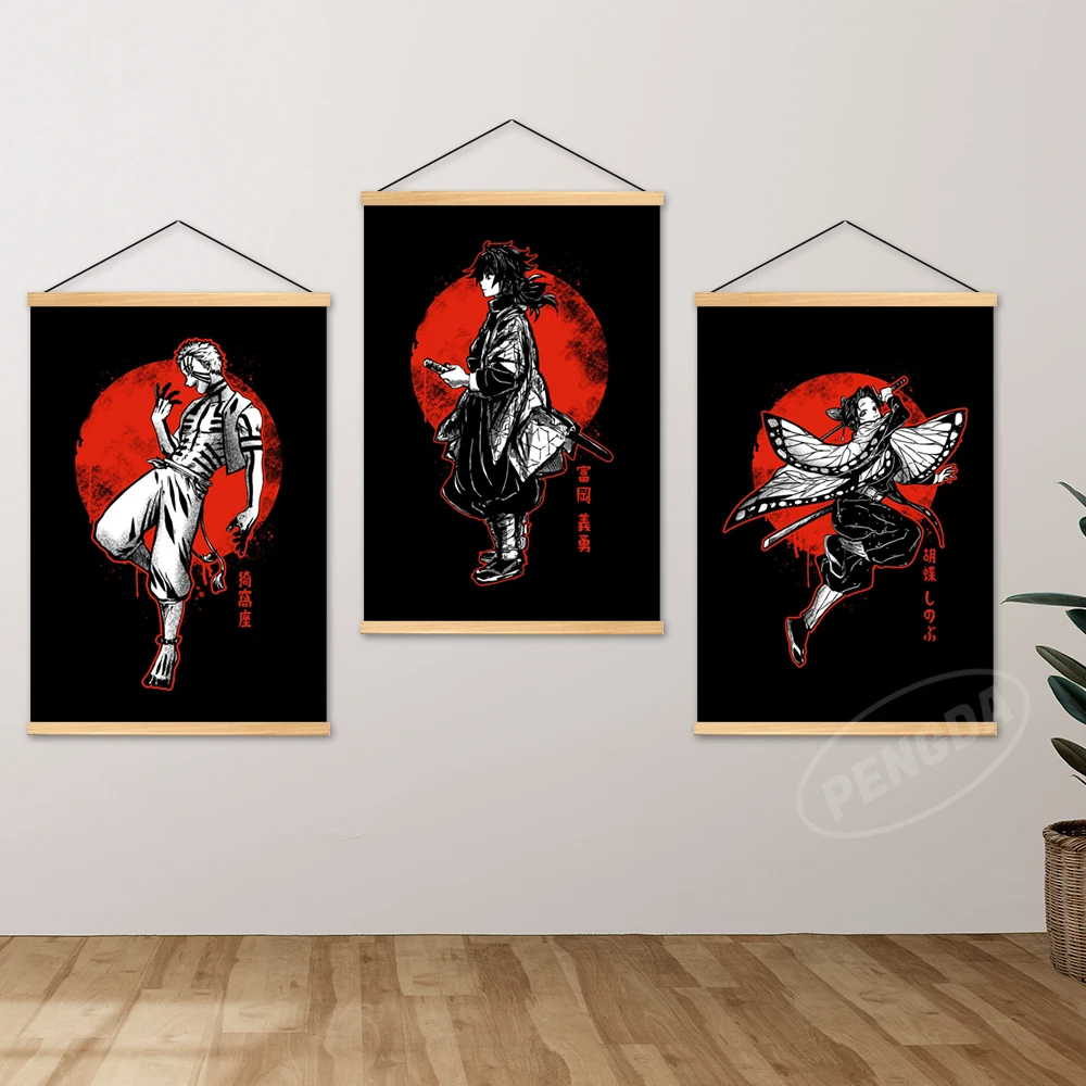 Wall Art Anime Canvas Demon Slayer Pictures Shinazugawa Sanemi Painting Print Poster Himejima Gyoumei Hanging Wooden Home Decor
Wall Art Anime Canvas Demon Slayer Pictures Shinazugawa Sanemi Painting Print Poster Himejima Gyoumei Hanging Wooden Home Decor