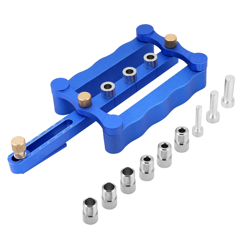 6/8/10mm Self Centering Doweling Jig Wood Drill Holes Kit Woodworking Hand Tools self
6/8/10mm Self Centering Doweling Jig Wood Drill Holes Kit Woodworking Hand Tools self