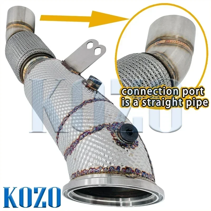 Выхлопная труба с высоким потоком для BMW B58 M140i M240i 340i 440i 540i 640i 740i Z4 M40i 840i 2016 + 
Выхлопная труба с высоким потоком для BMW B58 M140i M240i 340i 440i 540i 640i 740i Z4 M40i 840i 2016 +