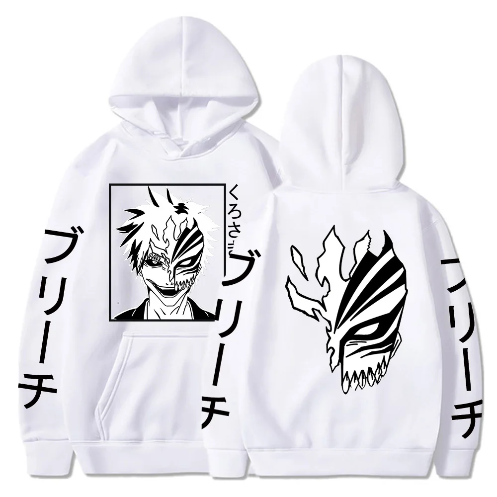Men Women Hoodie Personality Anime Bleach Kurosaki Ichigo Hoodie Boy girls Sweatshirts Japanese Streetwears Boy WoBoy Pullovers
Men Women Hoodie Personality Anime Bleach Kurosaki Ichigo Hoodie Boy girls Sweatshirts Japanese Streetwears Boy WoBoy Pullovers