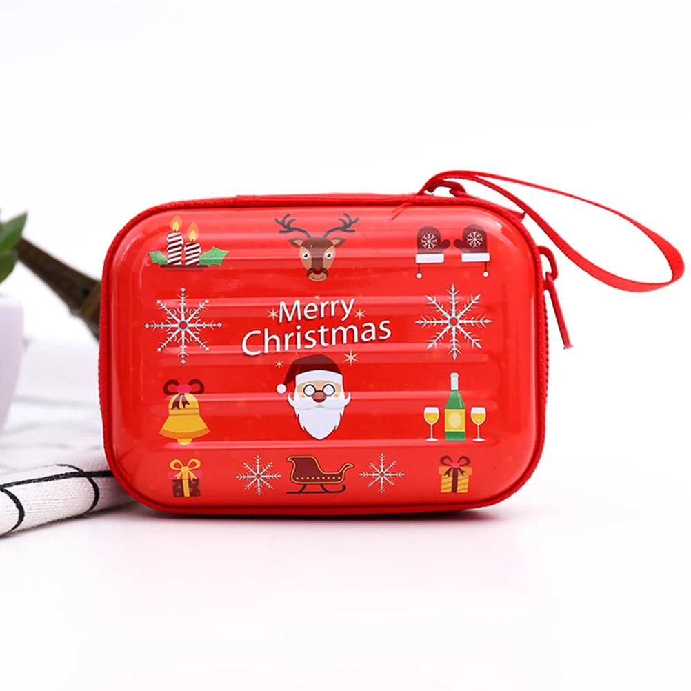 Christmas Coinpurse Mini Walletpouch Candy Cash Box Holiday Zipper Casechange Portable Gift Treat Tree Favors Tin Zippered Gifts
Christmas Coinpurse Mini Walletpouch Candy Cash Box Holiday Zipper Casechange Portable Gift Treat Tree Favors Tin Zippered Gifts