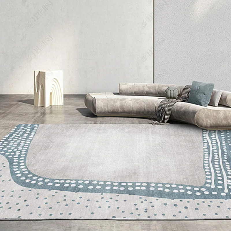 Ковер сине-серый для гостиной, дивана, журнального столика, роскошный ковер для спальни, домашнего отдыха, украшение для комнаты, нескользящ... 
Ковер сине-серый для гостиной, дивана, журнального столика, роскошный ковер для спальни, домашнего отдыха, украшение для комнаты, нескользящ...