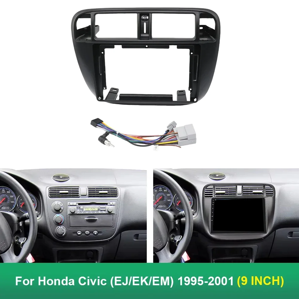 Автомобильный радиоприемник 9 дюймов для Honda Civic (EJ/EK/EM) 1995-2001 Android MP5 плеер