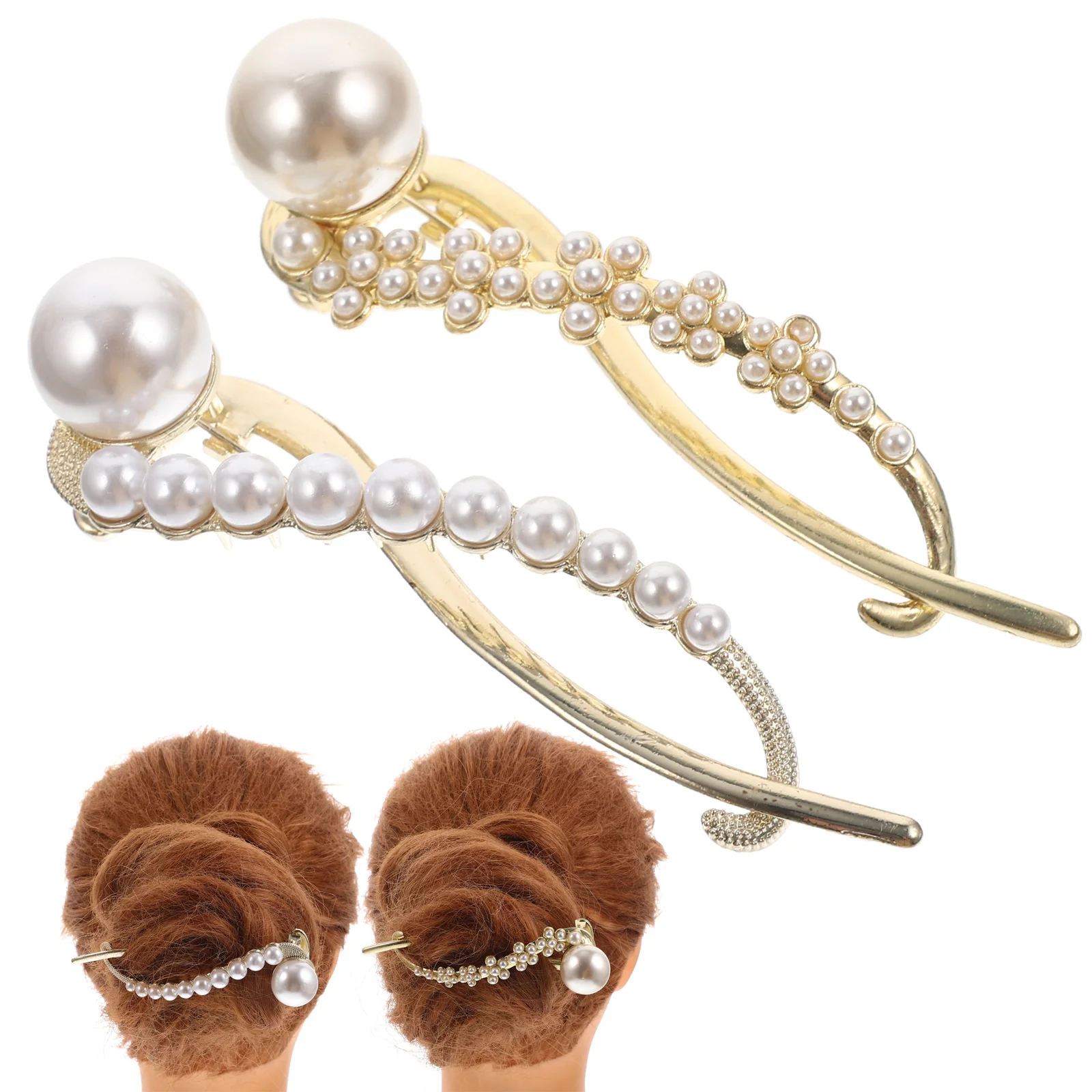 2 Pcs Pearl Hair Clip Accessories Girls Unique Clips Decorative Barrette Halloween Headdress Hairpin Metal Miss
2 Pcs Pearl Hair Clip Accessories Girls Unique Clips Decorative Barrette Halloween Headdress Hairpin Metal Miss