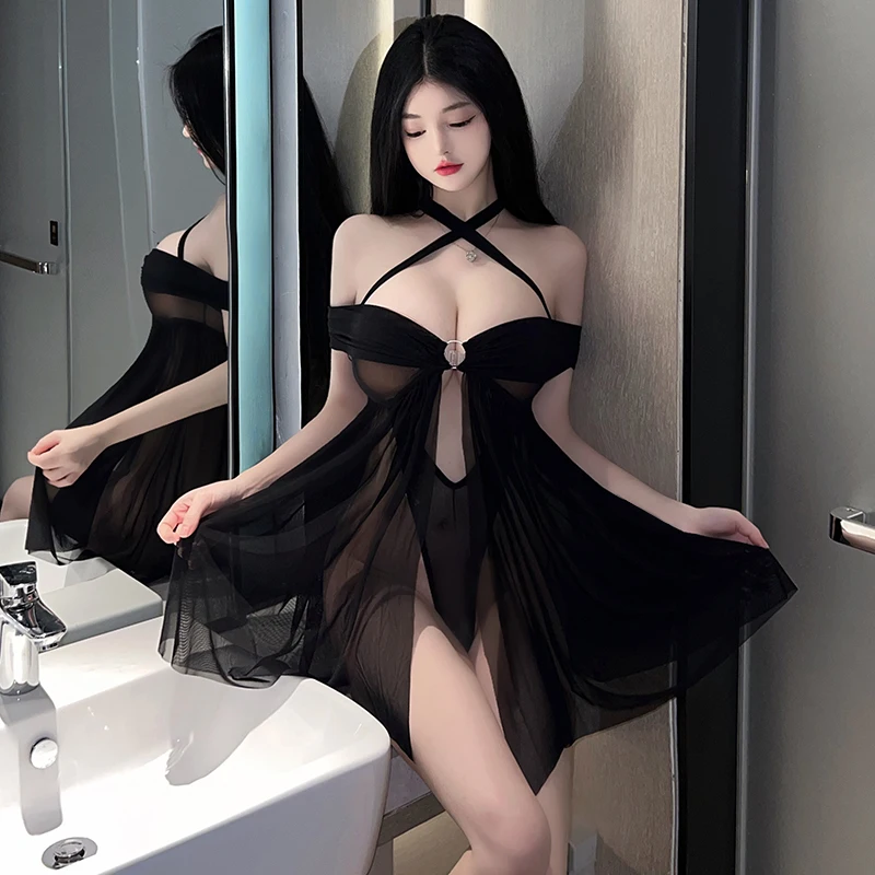 Fun Lingerie Sexy Night Pajamas For Women Lace Wedding Dress Lace Babydoll Erotic Underwear Open Bra Open Crotch Porno Costume
Fun Lingerie Sexy Night Pajamas For Women Lace Wedding Dress Lace Babydoll Erotic Underwear Open Bra Open Crotch Porno Costume