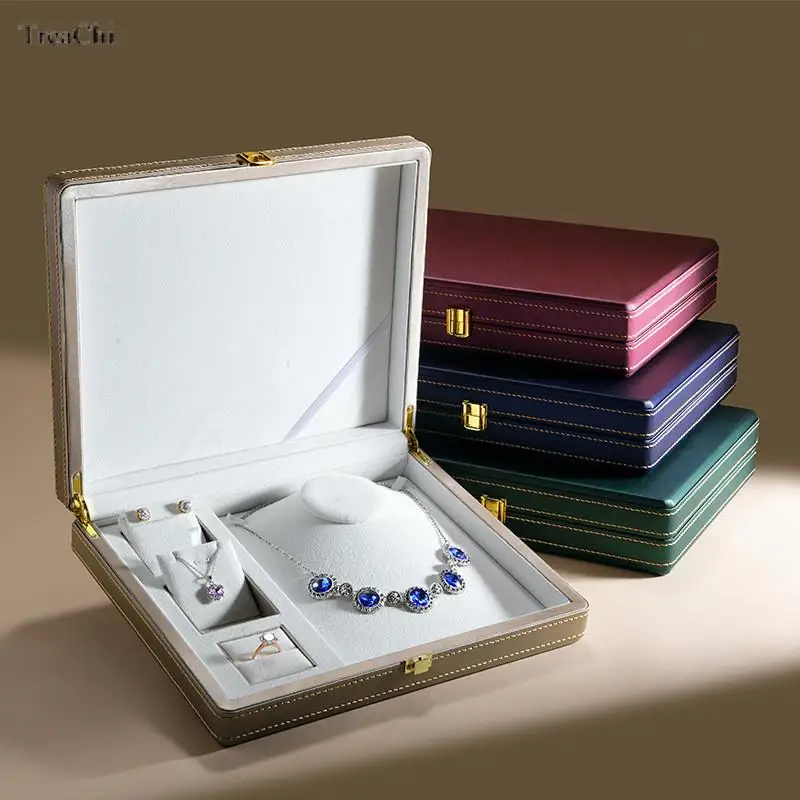 Factory Direct Supply New Jewelry Storage Set Box Three Gold Rings Earrings Earrings Necklace Display Box Jewelry Packaging
Factory Direct Supply New Jewelry Storage Set Box Three Gold Rings Earrings Earrings Necklace Display Box Jewelry Packaging