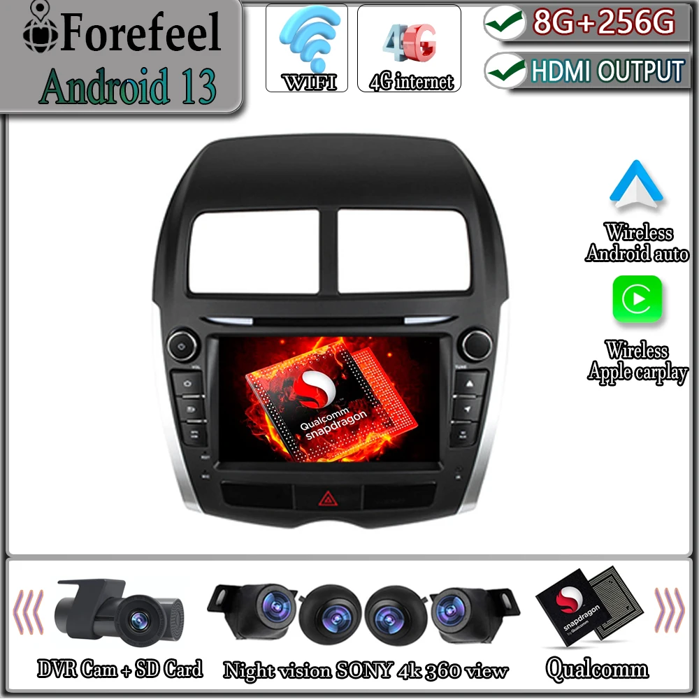 Android 13 Qualcomm For Mitsubishi ASX 2010-2015 2016 Multimedia Navigation GPS Video Autoradio Player Car Monitor Radio Screen
Android 13 Qualcomm For Mitsubishi ASX 2010-2015 2016 Multimedia Navigation GPS Video Autoradio Player Car Monitor Radio Screen