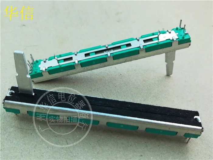3pcs 75mm SC6080HG B100K mixer straight sliding potentiometer / B104 double linkage fader handle length 20MMD
3pcs 75mm SC6080HG B100K mixer straight sliding potentiometer / B104 double linkage fader handle length 20MMD