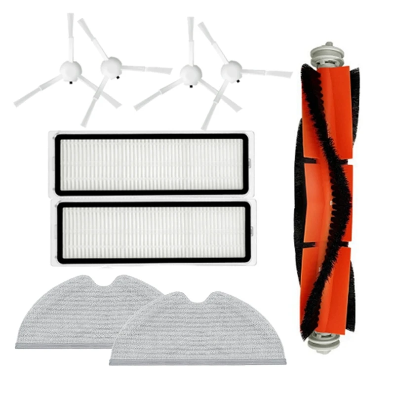 Запчасти для робота-пылесоса Xiaomi 1C 2C 1T Dreame F9, основная и боковая щетки, фильтр НЕРА, тряпичная ткань
Запчасти для робота-пылесоса Xiaomi 1C 2C 1T Dreame F9, основная и боковая щетки, фильтр НЕРА, тряпичная ткань