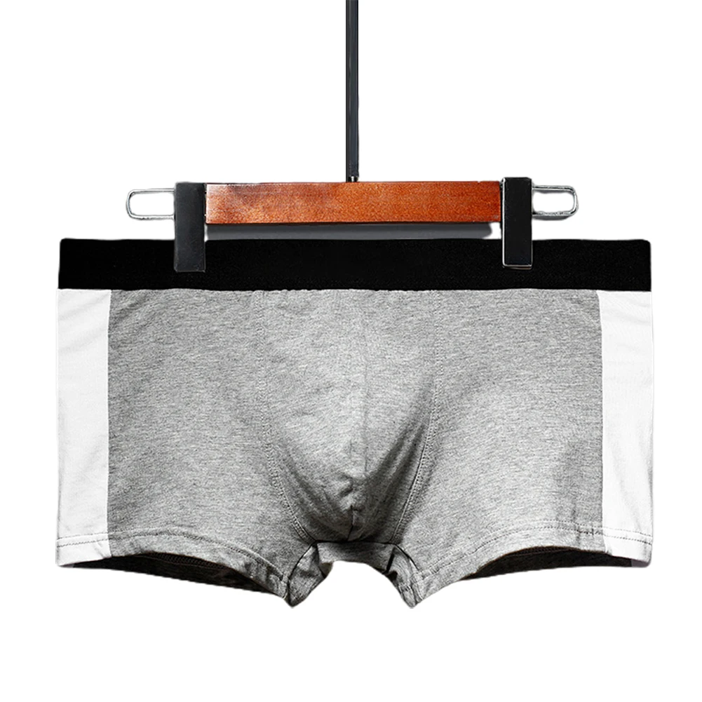 Mens Casual Boxer Briefs Sport Panties Youth Man Underpants Patchwork Color Knickers Boys Boxer Trunks Bulge Pouch Underwear
Mens Casual Boxer Briefs Sport Panties Youth Man Underpants Patchwork Color Knickers Boys Boxer Trunks Bulge Pouch Underwear