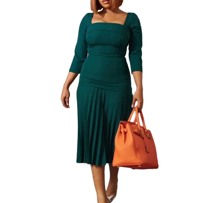 Африканские платья для женщин, Летние Новые однотонные сексуальные набедренные платья, плиссированные вечерние платья, модные халаты из Ан...
Африканские платья для женщин, Летние Новые однотонные сексуальные набедренные платья, плиссированные вечерние платья, модные халаты из Ан...