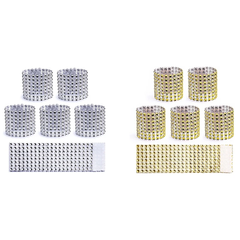 Napkin Rings Set Of 100, Disposable Rhinestone Napkin Bands Self Adhesive For Christmas Decorations For Tables
Napkin Rings Set Of 100, Disposable Rhinestone Napkin Bands Self Adhesive For Christmas Decorations For Tables