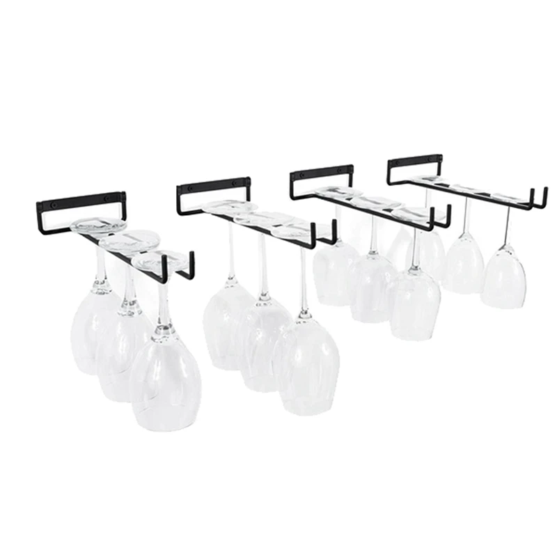 15 Pcs Stemware Wine Glass Storage Rack,Wall Mountable Kitchen Storage Rack ,Black,11 Inch / 30Cm
15 Pcs Stemware Wine Glass Storage Rack,Wall Mountable Kitchen Storage Rack ,Black,11 Inch / 30Cm
