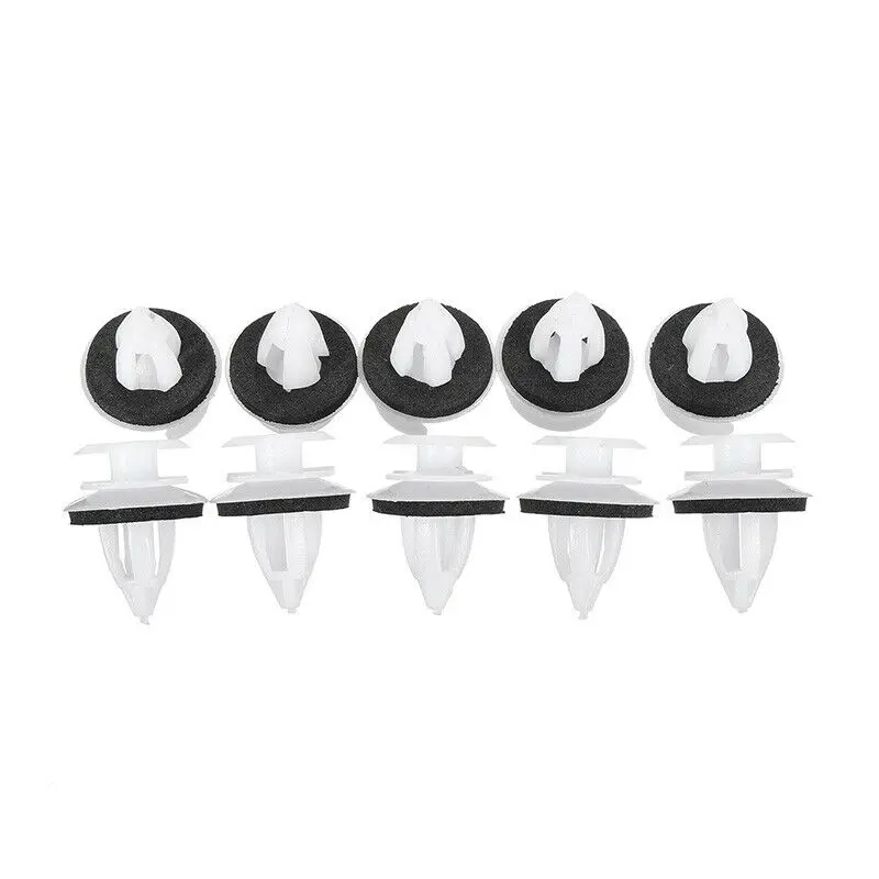 40pcs Car Clips With Washers Car Interior Door Panel Trim Clips 7.5-8mm Hole Size 14.2mm Top Head Diameter 15.2mm Stem Length
40pcs Car Clips With Washers Car Interior Door Panel Trim Clips 7.5-8mm Hole Size 14.2mm Top Head Diameter 15.2mm Stem Length