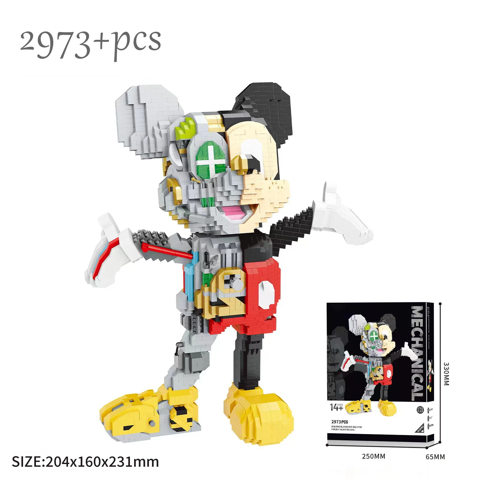 Classic Disney Anime Diamond Building Blocks Semimechanical Mickey Mouse Donald Duck Mini Micro Bricks Series Toys For Gi
Classic Disney Anime Diamond Building Blocks Semimechanical Mickey Mouse Donald Duck Mini Micro Bricks Series Toys For Gi