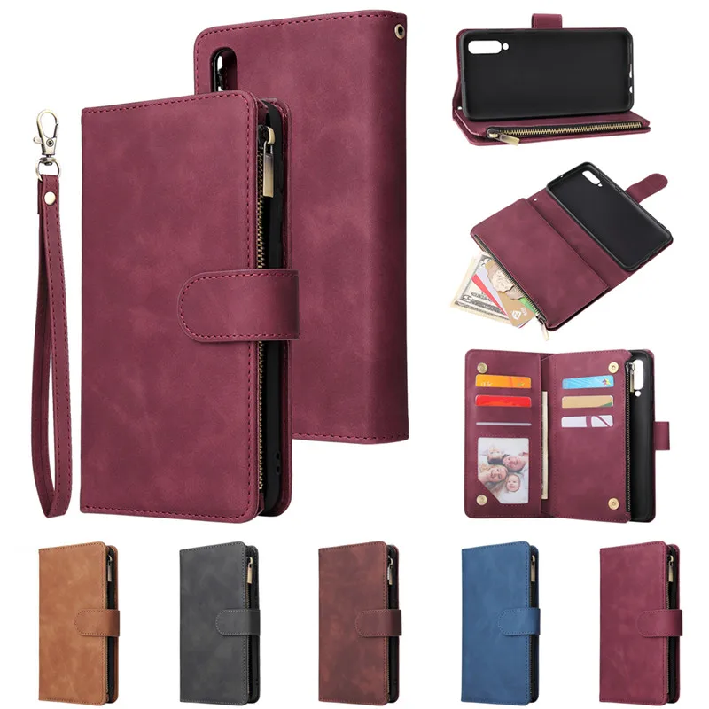 Samsung Galaxy Leather Cover with Lanyard for A33 A53 A03s A82 A22 A52 A72 A32 A12 A51 A71 A21s Multicard Zipper Wallet Case Bag
Samsung Galaxy Leather Cover with Lanyard for A33 A53 A03s A82 A22 A52 A72 A32 A12 A51 A71 A21s Multicard Zipper Wallet Case Bag