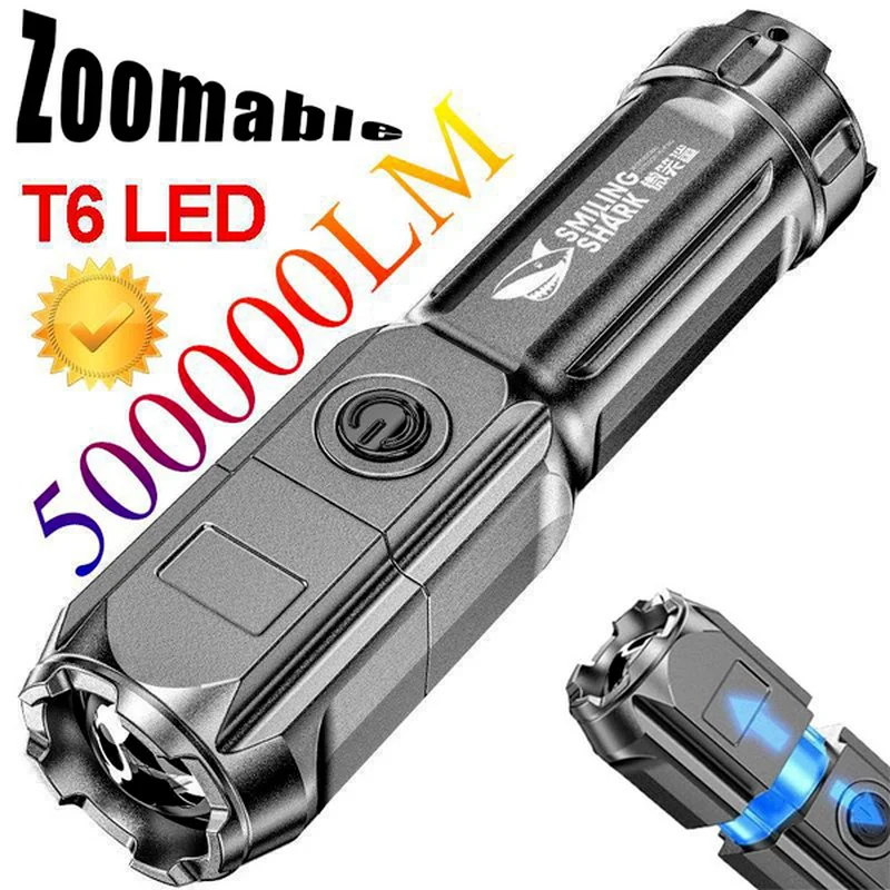 Portable LED Tactical Flashlight USB Rechargeable Outdoor Super Bright Lantern Strong Light Zoom Waterproof Hunting Camping
Portable LED Tactical Flashlight USB Rechargeable Outdoor Super Bright Lantern Strong Light Zoom Waterproof Hunting Camping
