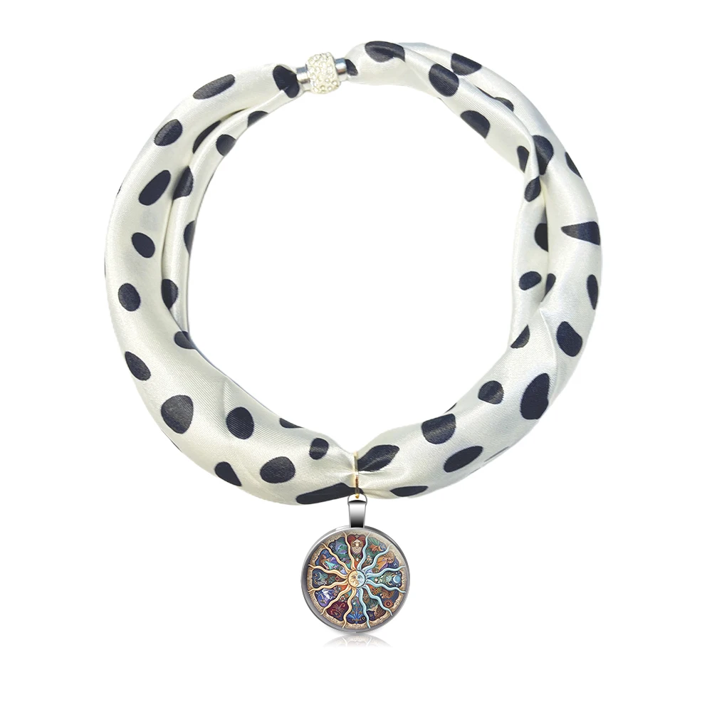 Роскошный фирменный кулон ожерелье шелковый шарф богемные женские ювелирные изделия Стильный хиджаб Женские аксессуары подарок мультяшны...
Роскошный фирменный кулон ожерелье шелковый шарф богемные женские ювелирные изделия Стильный хиджаб Женские аксессуары подарок мультяшны...