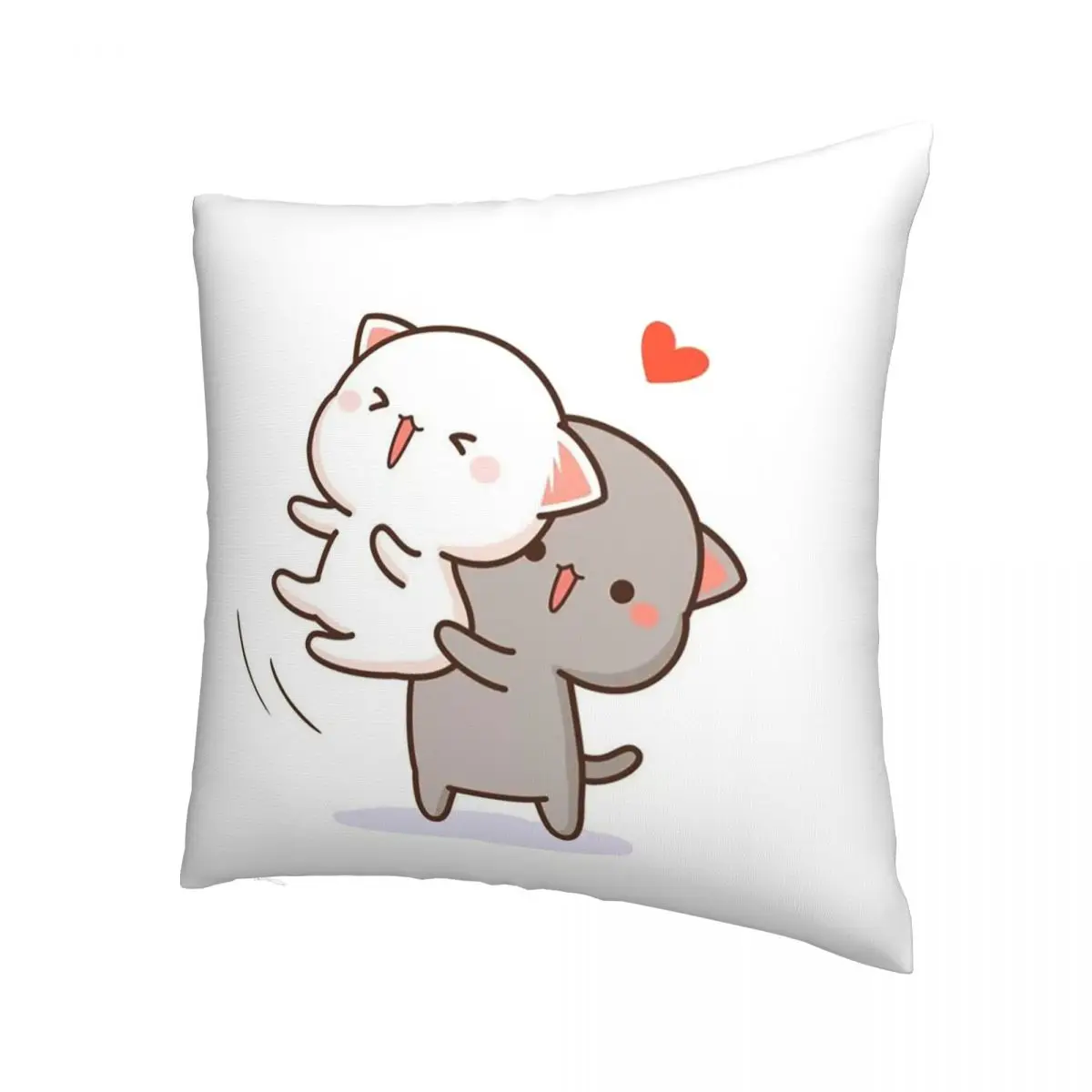 Cat Couple Peach And Goma Pillowcase Printing Polyester Cushion Cover Decoration Throw Pillow Case Cover Home Square 45X45cm
Cat Couple Peach And Goma Pillowcase Printing Polyester Cushion Cover Decoration Throw Pillow Case Cover Home Square 45X45cm
