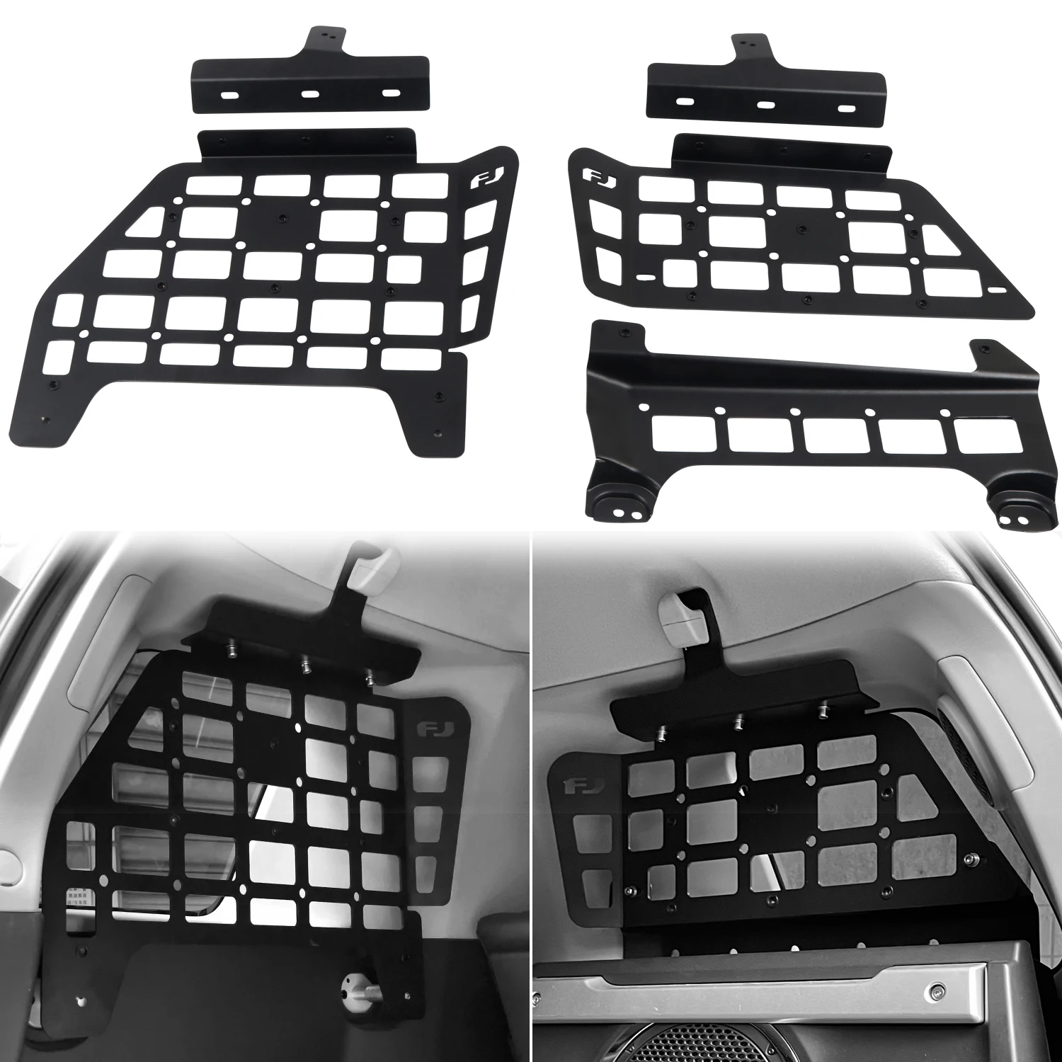 For Toyota FJ Cruiser (XJ10)2007-2023 Rear Side Window MOLLE Storage Flank Panel Car Accessories
For Toyota FJ Cruiser (XJ10)2007-2023 Rear Side Window MOLLE Storage Flank Panel Car Accessories