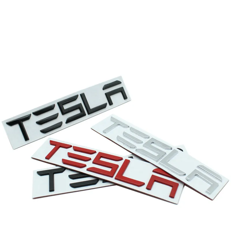 3D Metal for Tesla Logo Model X Model 3 Model S Model Y Car Body Stickers and Decals TESLA Letter Emblem Styling Accessories
3D Metal for Tesla Logo Model X Model 3 Model S Model Y Car Body Stickers and Decals TESLA Letter Emblem Styling Accessories