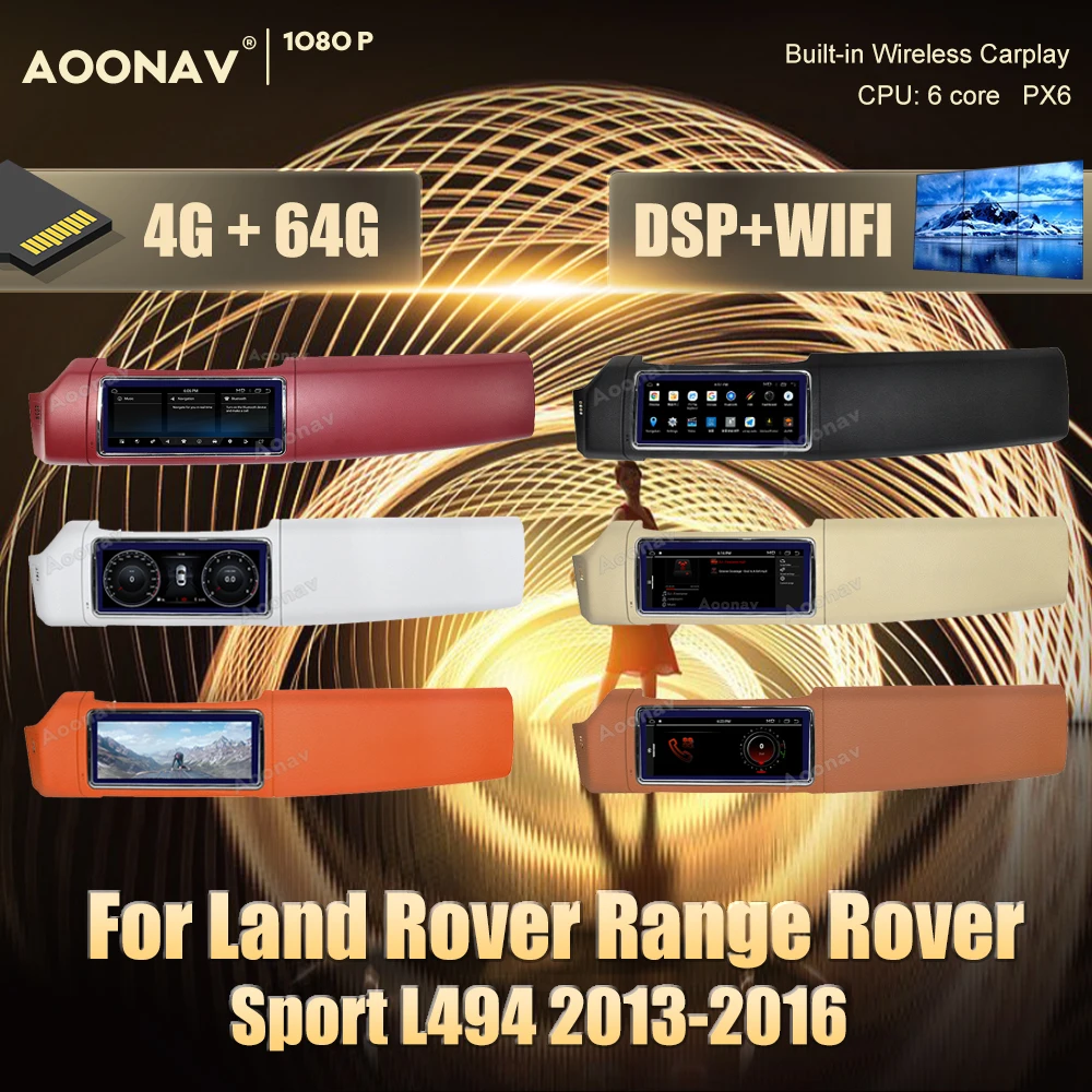 Автомагнитола 2 din на Android, мультимедийный плеер для Land Rover Range Rover Sport L494 2013-2016, автомобильный стерео ресивер, стерео радио, видео
Автомагнитола 2 din на Android, мультимедийный плеер для Land Rover Range Rover Sport L494 2013-2016, автомобильный стерео ресивер, стерео радио, видео