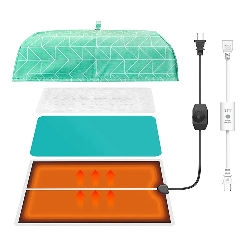 Resin Heating Mat, Resin Molds Heating Pad, Resin Curing Machine, Epoxy Resin Dryer for Epoxy Molds US Plug
Resin Heating Mat, Resin Molds Heating Pad, Resin Curing Machine, Epoxy Resin Dryer for Epoxy Molds US Plug