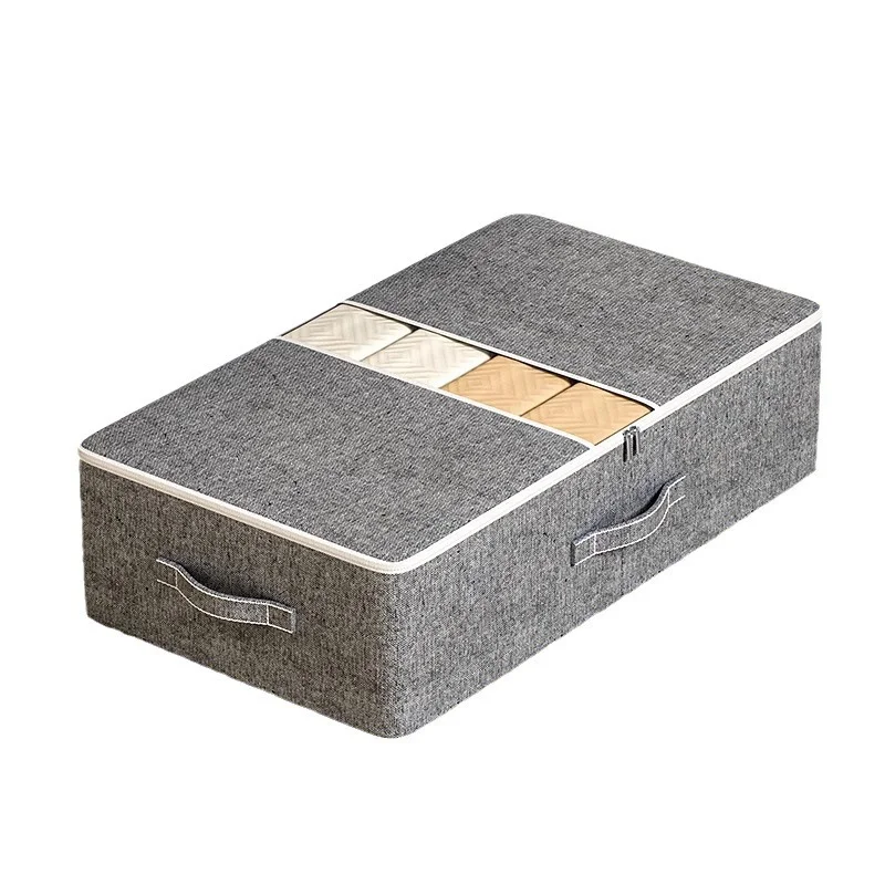 Складной контейнер для белья под кроватью
Складной контейнер для белья под кроватью