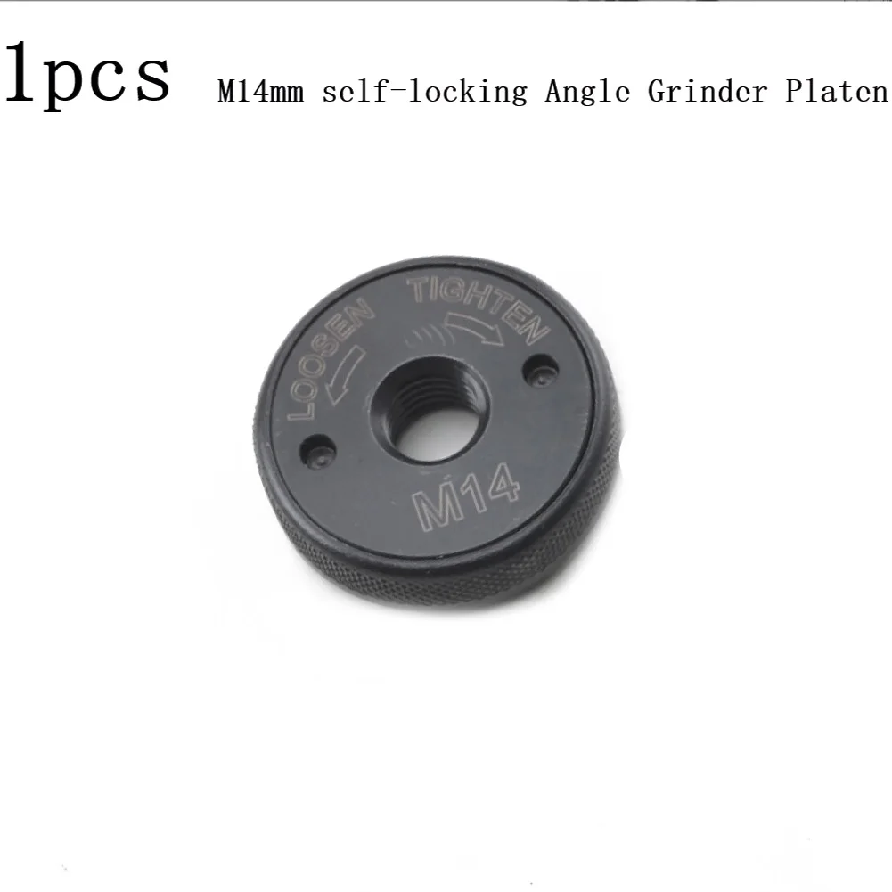 Flange Lock Nut Factory Workshop 14mm 1PCS 46mm Accessories Black Quick-Change Quick Release For Angle Grinder
Flange Lock Nut Factory Workshop 14mm 1PCS 46mm Accessories Black Quick-Change Quick Release For Angle Grinder