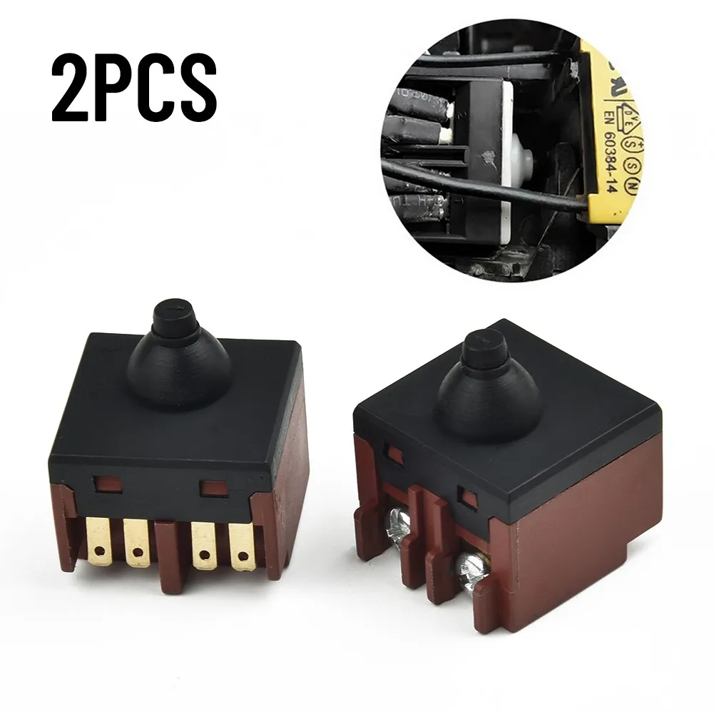2PC Angle Grinder Switches Replacement 100mm Angle Grinder Push Button Switch Polisher Part Accessory
2PC Angle Grinder Switches Replacement 100mm Angle Grinder Push Button Switch Polisher Part Accessory
