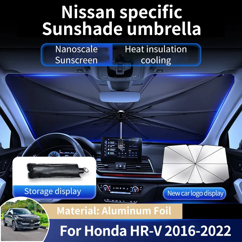for Honda HR-V HRV HR V Vezel 2016~2022 Aluminum Foil Auto Front Window Sunshade Cover Sun Shade Protector Parasol Accessories
for Honda HR-V HRV HR V Vezel 2016~2022 Aluminum Foil Auto Front Window Sunshade Cover Sun Shade Protector Parasol Accessories