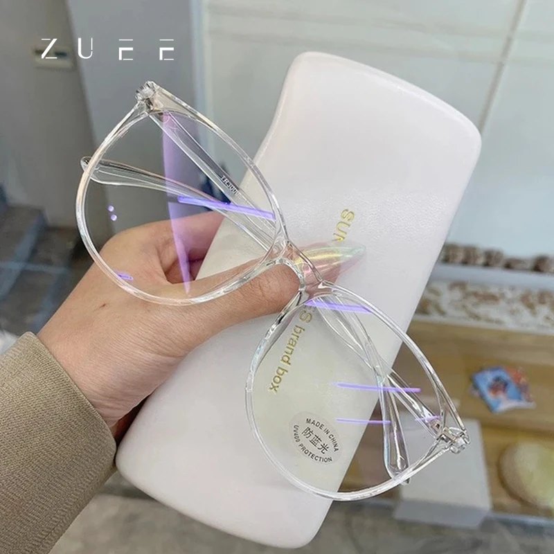 Прозрачная оправа для компьютерных очков ZUEE, женские и мужские круглые очки с защитой от синего света, оптические очки, очки с защитой от уль...
Прозрачная оправа для компьютерных очков ZUEE, женские и мужские круглые очки с защитой от синего света, оптические очки, очки с защитой от уль...