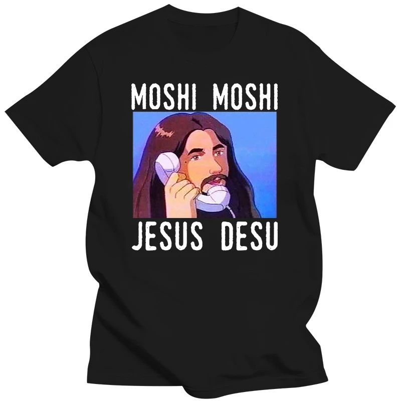 Футболка Moshi с изображением Иисуса Десу, забавный мем, черная Хлопковая мужская футболка, Размеры S 4Xl
Футболка Moshi с изображением Иисуса Десу, забавный мем, черная Хлопковая мужская футболка, Размеры S 4Xl