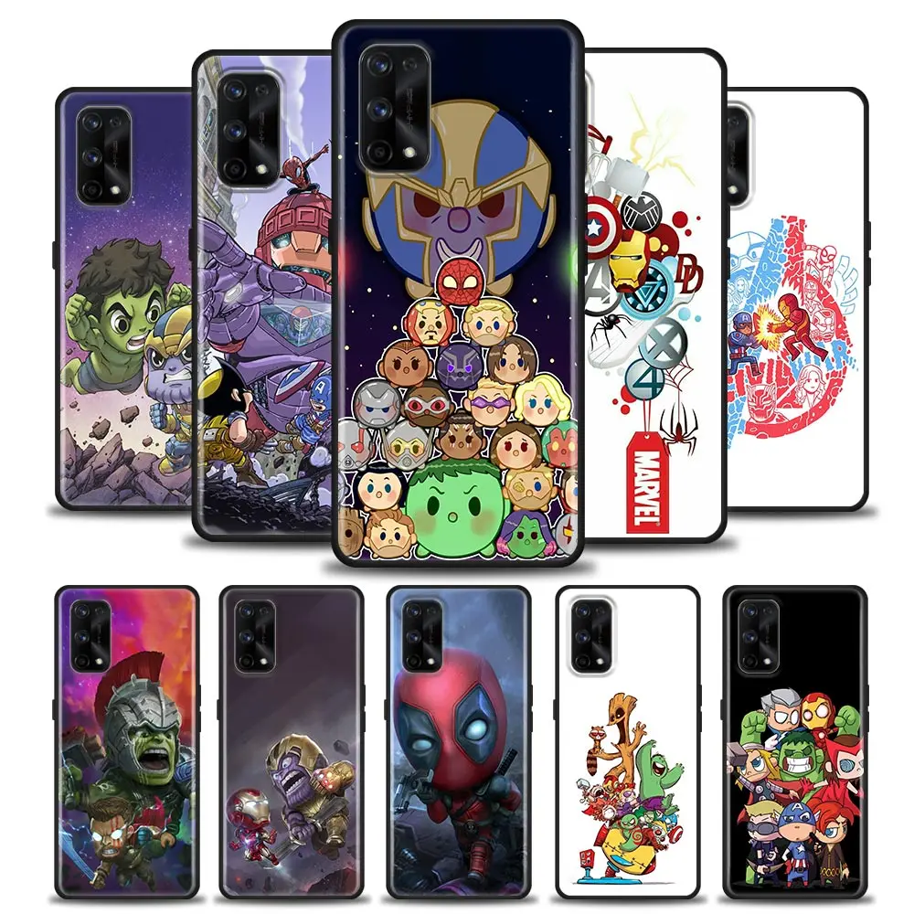 Cute Marvel Spider Man Cartoon Anime Phone Case For Oppo Realme XT GT GT2 5 6 7 7i 8 8i 9i 9 C17 Pro 5G SE Master Neo2 3 Cover
Cute Marvel Spider Man Cartoon Anime Phone Case For Oppo Realme XT GT GT2 5 6 7 7i 8 8i 9i 9 C17 Pro 5G SE Master Neo2 3 Cover