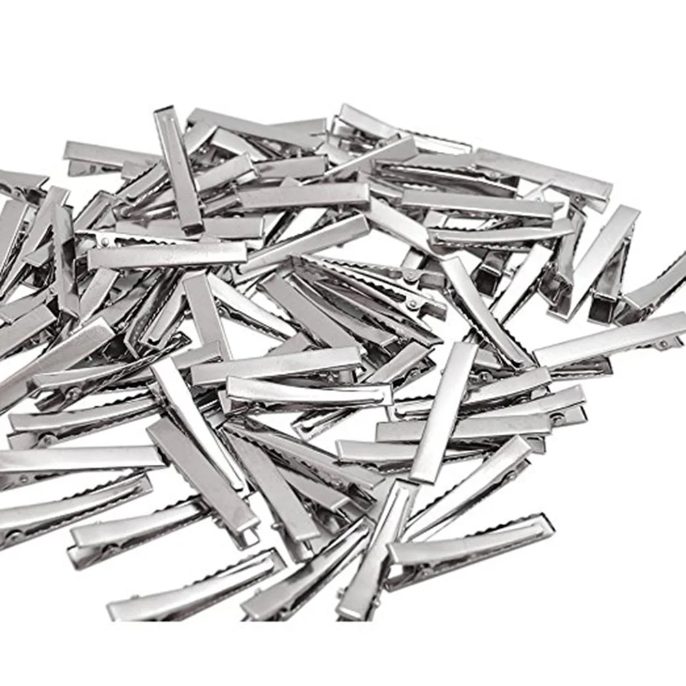 100 Duck Bill Hair Clips DIY Metal Hairpins Headwear Clamp Barrette Hair Styling Tools for Kids
100 Duck Bill Hair Clips DIY Metal Hairpins Headwear Clamp Barrette Hair Styling Tools for Kids