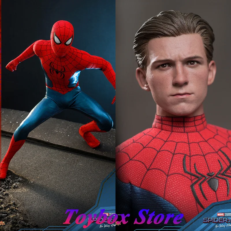 Фигурка Человека-паука HOTTOYS HT MMS679 1/6 передвижная экшн-фигурка красного и синего